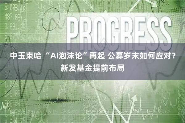 中玉束哈 “AI泡沫论”再起 公募岁末如何应对？新发基金提前布局